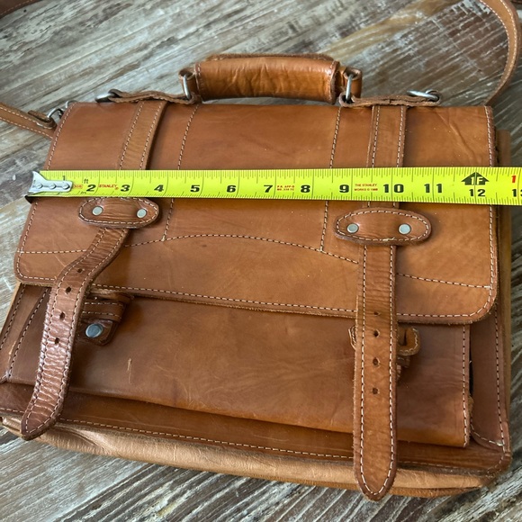 Tan Leather vintage Bag